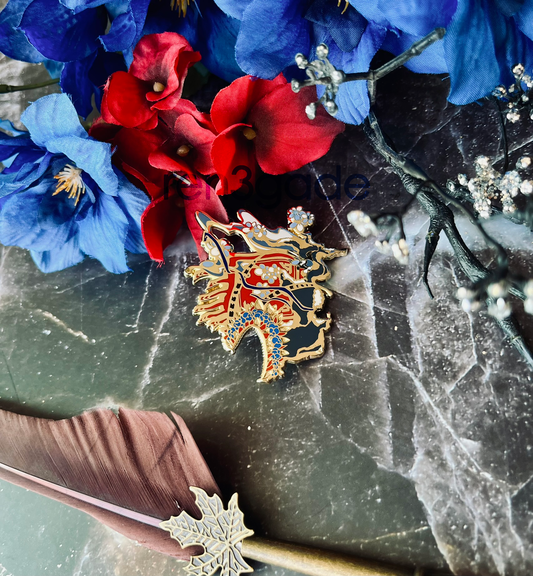 For All Lifetimes :: Pursuit of Jade Enamel Pin